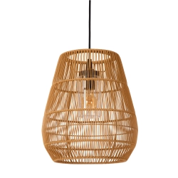 NERIDA Lampa wisząca Ø 35 cm 1xE27 IP44 Natural 03844/01/72 Lucide - zdjęcie dodatkowe 1